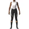 Corsaire sans bretelle femme castelli velocissima 3 noir silver