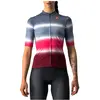 CASTELLI Dolce Jersey Sweatshirt Women's, Bleu Acier Clair/Bordeaux, L