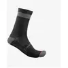 Castelli - Alpha 18 Sock - Chaussettes de cyclisme taille L/XL, noir