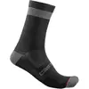 Castelli - Alpha 18 Sock - Chaussettes de cyclisme taille XXL, noir