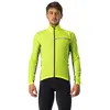 Veste fine coupe-vent Castelli Squadra Stretch jaune fluo gris - S