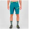 Karpos Val Viola Shorts - Short randonnée homme Hydro / Reflective Pond / Yellow Fluo L