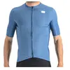 Sportful 1122035 Checkmate Jersey Sweatshirt Men's Blue Sea Berry Blue XXL