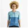 Sportful Pro Jersey - Maillot vélo femme Berry Blue / Juniper Blue M
