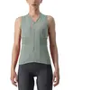 Castelli Anima 4 Sleeveless Débardeur Defender Green/Persian Red L