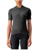 Maillot Castelli Anima 4 manche courte noir clair femme - L