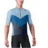 Maillot Castelli Endurance Pro 2 manche courte bleu ciel bleu foncé - XL