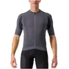Maillot Castelli Superleggera 3 manche courte gris foncé - XXL