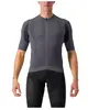 Maillot Castelli Superleggera 3 manche courte gris foncé - 3XL