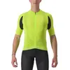 Maillot Castelli Superleggera 3 manche courte vert lime électrique - XXL