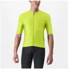 Maillot Castelli Aero Race 6.0 Manches Courtes Jaune Noir, Taille XXL