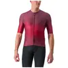 Maillot Castelli Aero Race 6.0 Rosso Corsa manche courte bordeaux - L