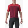 Maillot Castelli Unlimited Entrata manche courte rouge foncé bordeaux - L