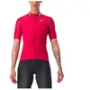 Maillot Castelli Pezzi manche courte rouge mat femme - XL