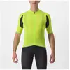 Maillot Castelli Superleggera 3 manche courte vert lime électrique - M