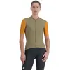 Sportful 1123025-261 Checkmate W JRS Femme Sweatshirt Dark Gold Berry Blue XL