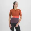 Sportful 1123019-623 Snap W JRS Femme Sweatshirt Huckleberry CAYENNA Red S