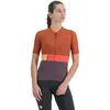 Sportful 1123019-623 Snap W JRS Femme Sweatshirt Huckleberry CAYENNA Red XXL