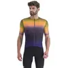 Maillot manches courtes sportful flow supergiara violet jaune