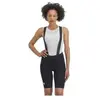 Cuissard court a bretelles femme sportful ultra noir