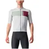 Maillot manches courtes castelli prologo 7 gris clair vert clair