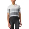 Maillot manches courtes femme castelli dolce gris noir