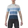 Maillot Castelli Dolce manche courte bleu blanc gris femme - XS