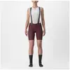 Cuissard Castelli Free Aero Race Rosso Corsa bordeaux foncé femme - L
