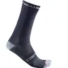 Chaussettes unisexe castelli superleggera t 18 bleu blanc