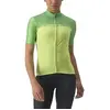 Maillot Castelli Velocissima manche courte vert lime brillant femme - XS