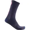 Castelli Chaussettes Racing Stripe 18 bleu 36/39