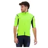 Maillot manches courtes castelli gabba ros 2 jaune fluo gris fonce