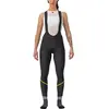 Cuissard long Castelli Velocissima Drop Tail noir orange femme - L