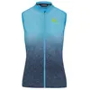 Karpos Verve EVO Sleeveless - Maillot vélo femme Blue Atoll / Sky Captain S