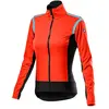 CASTELLI 4520554-656 ALPHA RoS 2 W L. JKT Women's Jacket Fiery Red/Black-Celeste XS