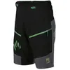 Karpos Rapid Baggy Short - Short VTT homme Black / Dark Grey / Green Fluo M