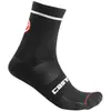 Castelli - Entrata 13 Sock - Chaussettes de cyclisme taille S/M, noir