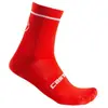 Paire de chaussettes castelli entrata 13 rouge