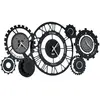 ARTI E MESTIERI horloge murale FUSO MECCANO (Nero e fango - Métal vern...