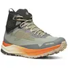 Tecnica Spark S Mid GTX - Chaussures randonnée homme Green / Bright Orange 42.5