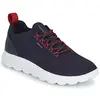 Geox - Baskets Basses Geox En Textile Stretch Bleu Marine Slip-on - Marine 42