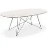 Table XZ3 - MDF blanc - blanc laqué - oval Magis