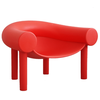 MAGIS fauteuil SAM SON (Rouge - Polyéthylène)