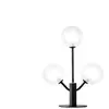 MILOOX Cosmo Lampe de table noire 3 lumières