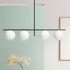 Sforzin Suspension Jugen, noire, à quatre lampes