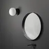 Sforzin Applique murale Mose en verre, dimmable, laiton