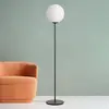 Sforzin Lampe sur pied Jugen, noire, à une lampe