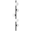 miloox by Sforzin Lampadaire Pomì avec sphères de verre et variateur