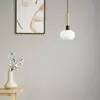 miloox by Sforzin Suspension Mose, à 1 lampe, hauteur 25 cm, dorée