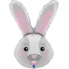 RueDeLaFete Ballon Aluminium 94 cm - Tete de lapin